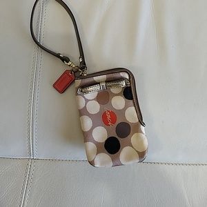 Used coach wristlet